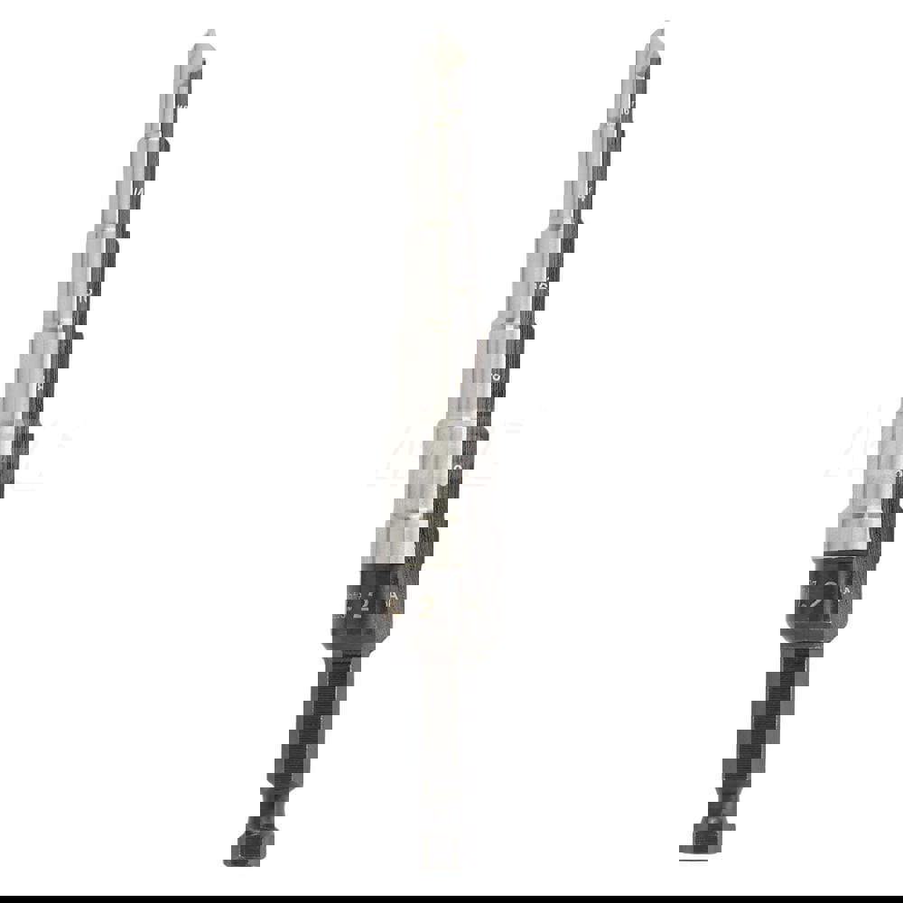 Step Drill Bit: 3/16 to 1/2